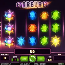 SuperSpin - Starburst Slot Game - Wilds Expansifs
