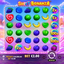 SuperSpin - Sweet Bonanza Slot - Cascades Gagnantes